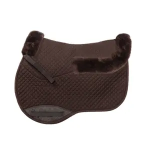 Sheepskin saddle pad for horse Kavalkade image-0