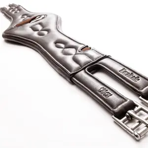Ζώνη ιππασίας από δέρμα χωρίς ελαστικό Kavalkade Comfort image-3