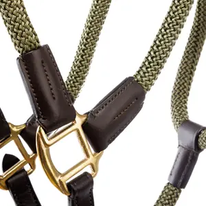 Lederhalfter für Pferde mit Seil Kavalkade Cavo image-2