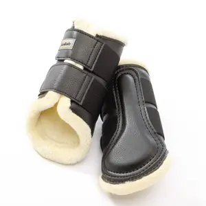 Laarzen van imitatiebont Kavalkade image-0