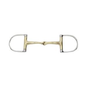 0706011-verdun-bidsel-til-hest-med-en-enkelt-pause-kavalkade-kavalbit-16-mm-gyldent