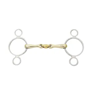 3 ring horse bit for double break Kavalkade KavalBit - 16 mm