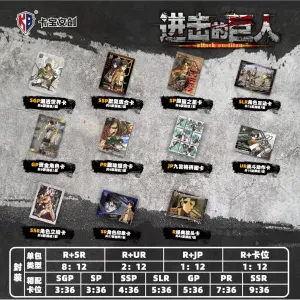 Card games Kayou Attaque Des Titans Kb Card Display (x12) image-2