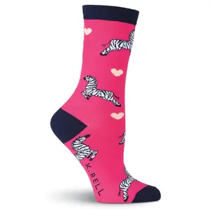 Meias femininas K.Bell Zebras image-0