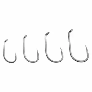 Pack of 6 hooks Korda basix wide gape barbless image-1