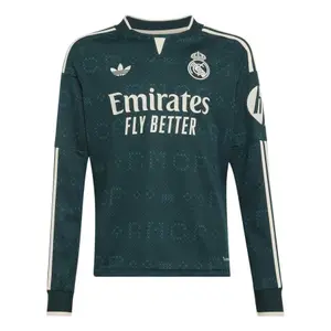 Real Madrid Long Sleeve Away Shirt Kids 2026/27