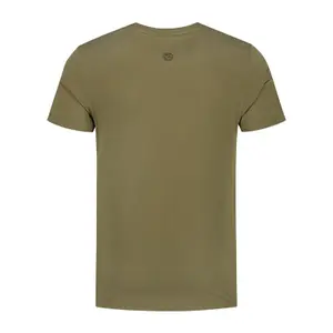 T-shirt com gola redonda Korda Olive image-1