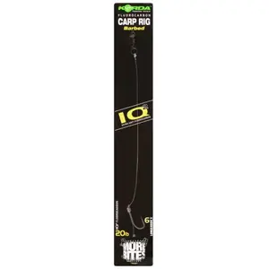Base de linha D Rig Korda Bas de ligne D-Rig avec ardillon, Size 4 Kurv, 15lb image-0