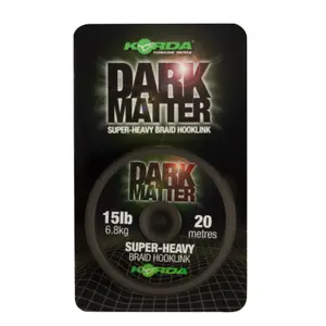 Μπλέκοντας με χαμηλή γραμμή Korda Dark Matter Braid (6.8kg) image-1