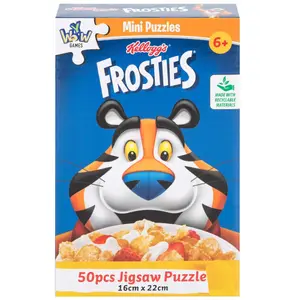 Pack of 6 minis puzzles of 50 pieces Kellogs image-0