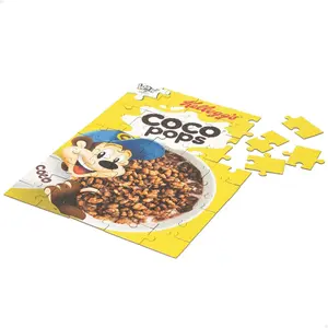 Pack of 6 minis puzzles of 50 pieces Kellogs image-1
