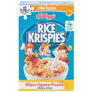 Pack of 6 minis puzzles of 50 pieces Kellogs image-5