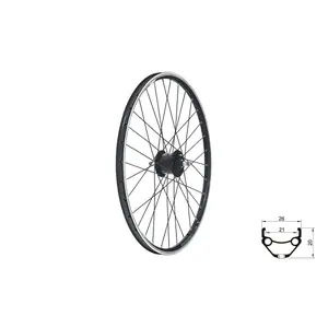 Πρόσθιος τροχός Kellys Draft Dynamo V-Brake 26'' image-0