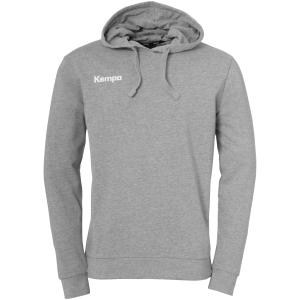 200367005-sweatshirt-met-kap-kempa-donkergrijs-gevlekt