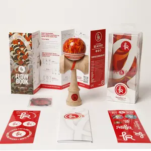 Skill games Kendama Europe Record Plus Aqua Wildfire image-5