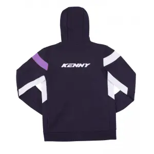 Casaco com capuz com fecho de correr para rapariga Kenny Paddock image-1