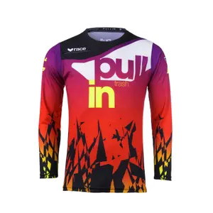 Maillot moto cross manches longues enfant Kenny Challenger Trash/Race image-0