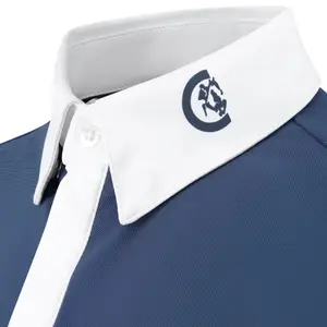 Turnier-Poloshirt mit langen Ärmeln Kind Kentucky Horsewear Osaka image-2