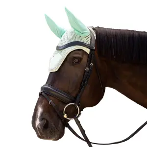 Bonnet court pour cheval anti-bruit Kentucky Horsewear Wellington image-1