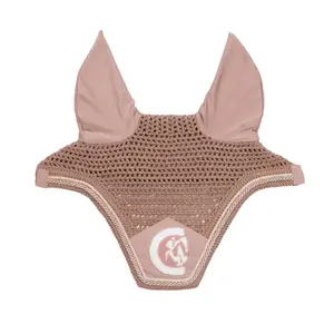 Καπέλο αντιαερίων για άλογο Kentucky Horsewear Fly Veil Wellington Soundless 3d Logo Rope image-0