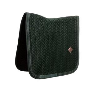 42750-74-dr-saddle-pad-for-horses-kentucky-horsewear-velvet-mini-pearls-pine-green-full