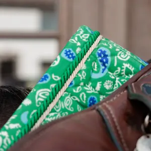 Tapis de selle pour cheval Kentucky Horsewear Paisley garden image-3