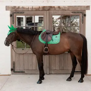 Tapis de selle pour cheval Kentucky Horsewear Paisley garden image-2