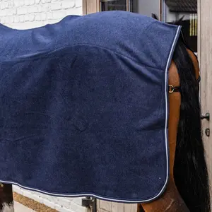 Αφρώδης κουβέρτα ξηρανσης για άλογα Kentucky Horsewear Heavy image-4