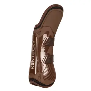 Protectores de patas delanteras cerrados para caballo con protección de rodilla Kentucky Horsewear image-1