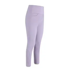 Girls' full grip riding leggings Kentucky Sammy image-1