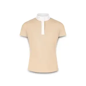 Reit-Poloshirt für Mädchen Kentucky Tokyo