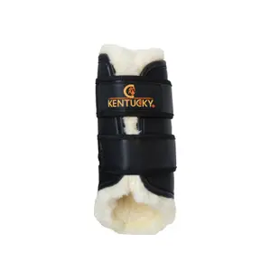 Offene Vorderbeingamaschen aus Leder Kentucky Turnout image-0