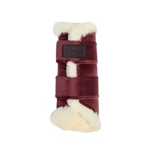 Closed velvet horse gaiters Kentucky Contrast image-0