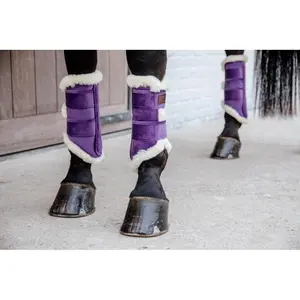 Closed velvet horse gaiters Kentucky Contrast image-3