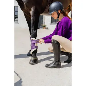 Closed velvet horse gaiters Kentucky Contrast image-4