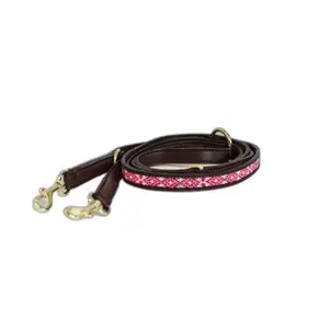 Handmade beaded dog leash Kentucky 250cm image-0