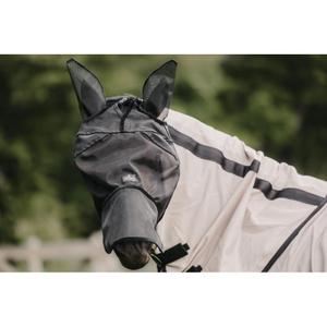 Anti-fly mask for horses with anti-uv ears and muzzle Kentucky Classic image-4