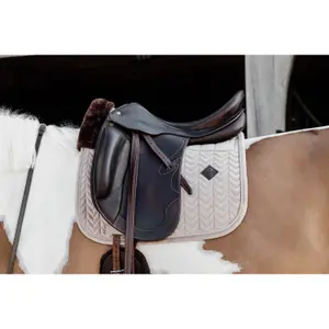 Dressage saddle pad  Kentucky Skin Friendly velvet image-2