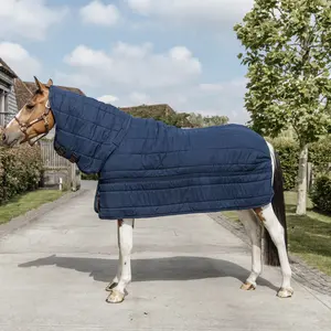 Underblanket for horse with neck cover Kentucky Skin Friendly 150g image-1