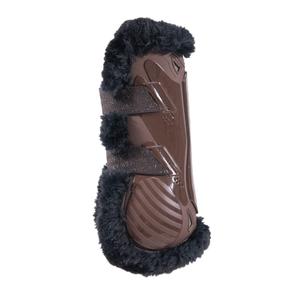 Gamaschen für Pferde aus veganem Schaffell Kentucky Bambus Elastic image-1