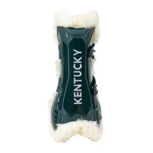 88102-73-m-offene-vordergamaschen-fur-pferde-elastisches-vegan-schaffell-kentucky-bamboo-dunkelgrun