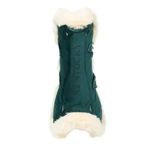 Botas de cavalo em pele de carneiro vegan Kentucky Bamboo Elastic Velvet image-2