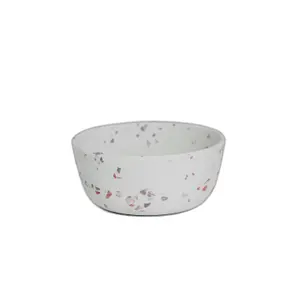 Hunde-Wassernapf aus Bambus Kentucky Terrazzo image-0