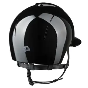 Casco de equitación con visera de polo KEP Smart Nova Star Metal Polish image-1