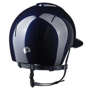 Riding helmet with polo visor KEP Smart Nova Metal Polish image-1