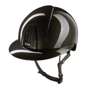 Casco de equitación con visera de polo KEP Smart Nova Metal Polish image-0