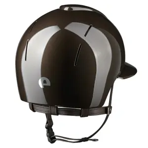 Casco de equitación con visera de polo KEP Smart Nova Metal Polish image-1