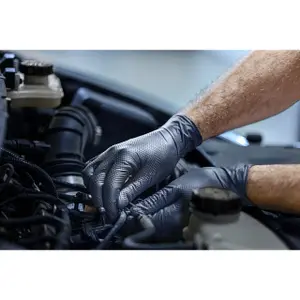 Guantes de nitrilo de un solo uso Kerbl (x50) image-1