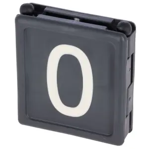 Nummerplaatje voor opvouwbare halsband Kerbl (x6)