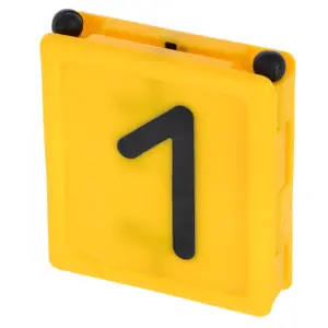 Nummerplaatje voor opvouwbare halsband Kerbl (x6)